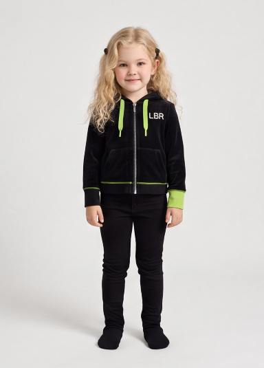 Girl in hoodie